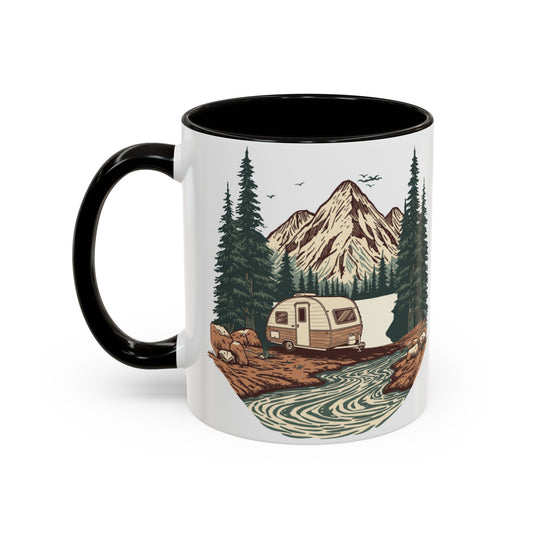 Home But Make It Mobile — Teardrop Camper Ceramic Mug