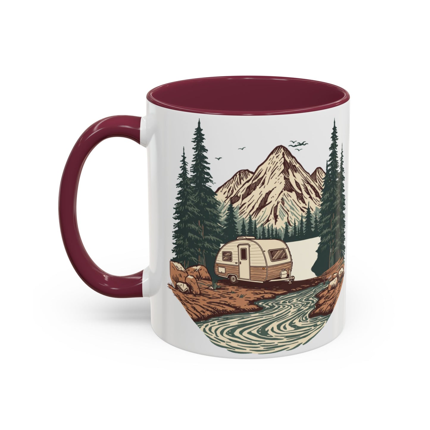 Home But Make It Mobile — Teardrop Camper Ceramic Mug