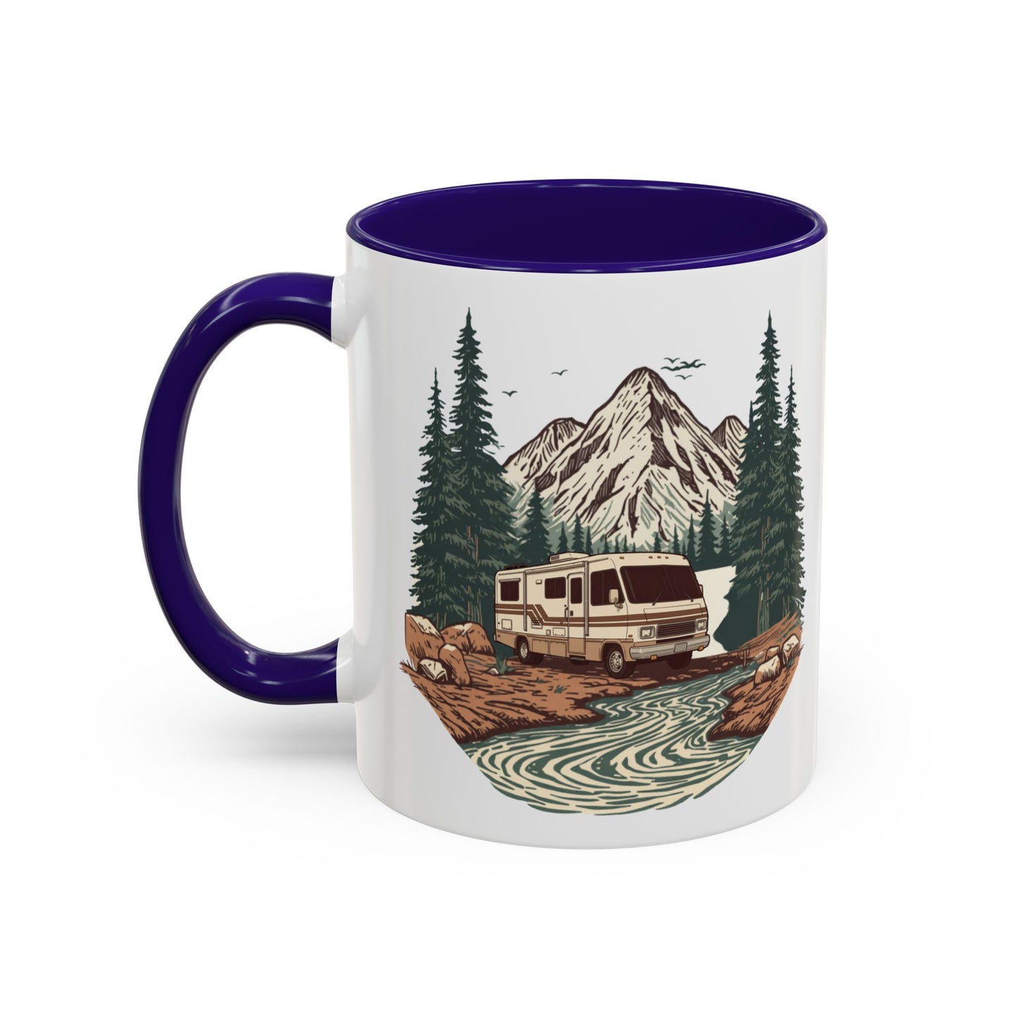 Home But Make It Mobile — Vintage Class A Motorhome Ceramic Mug