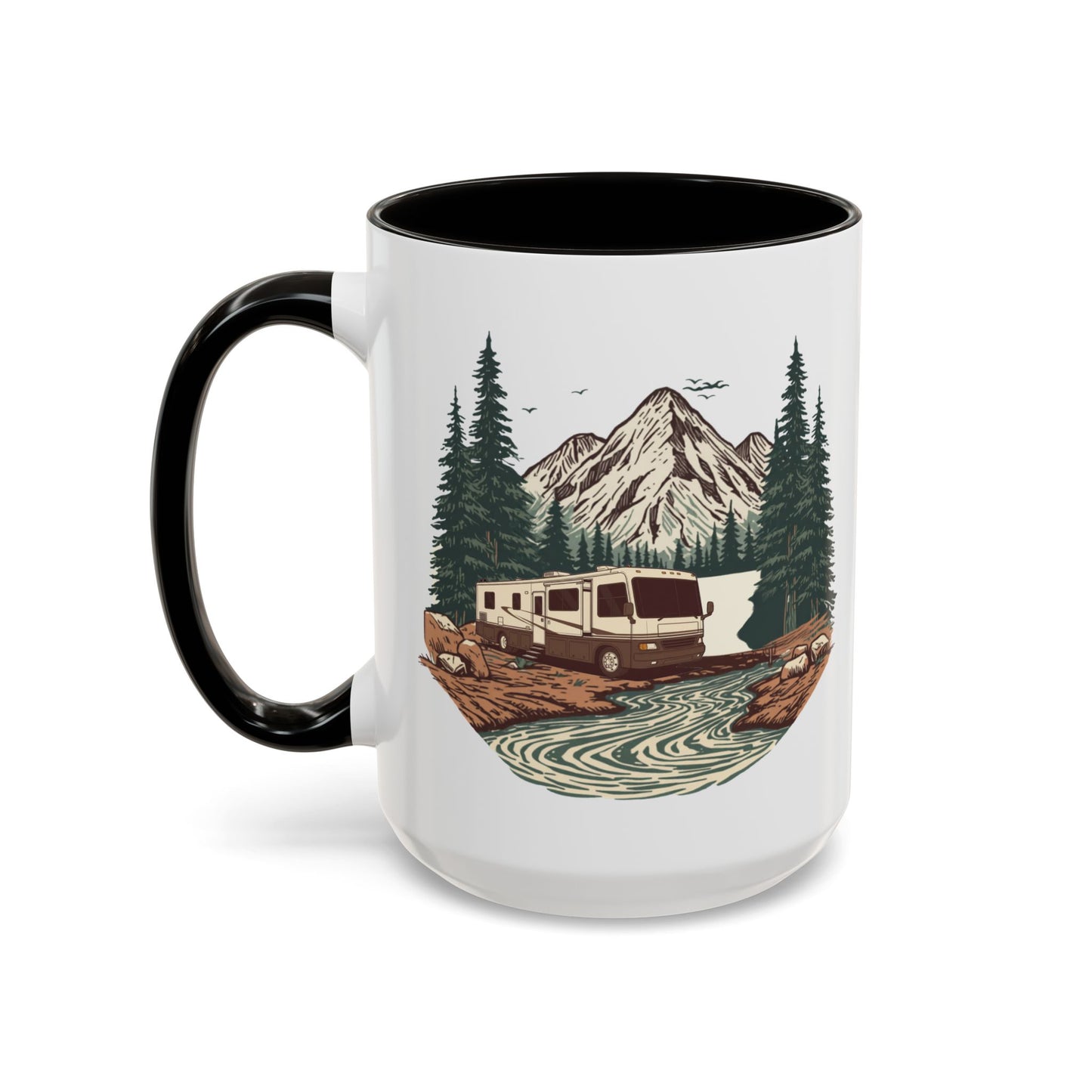 Home But Make It Mobile — Modern Class A Motorhome Ceramic Mug
