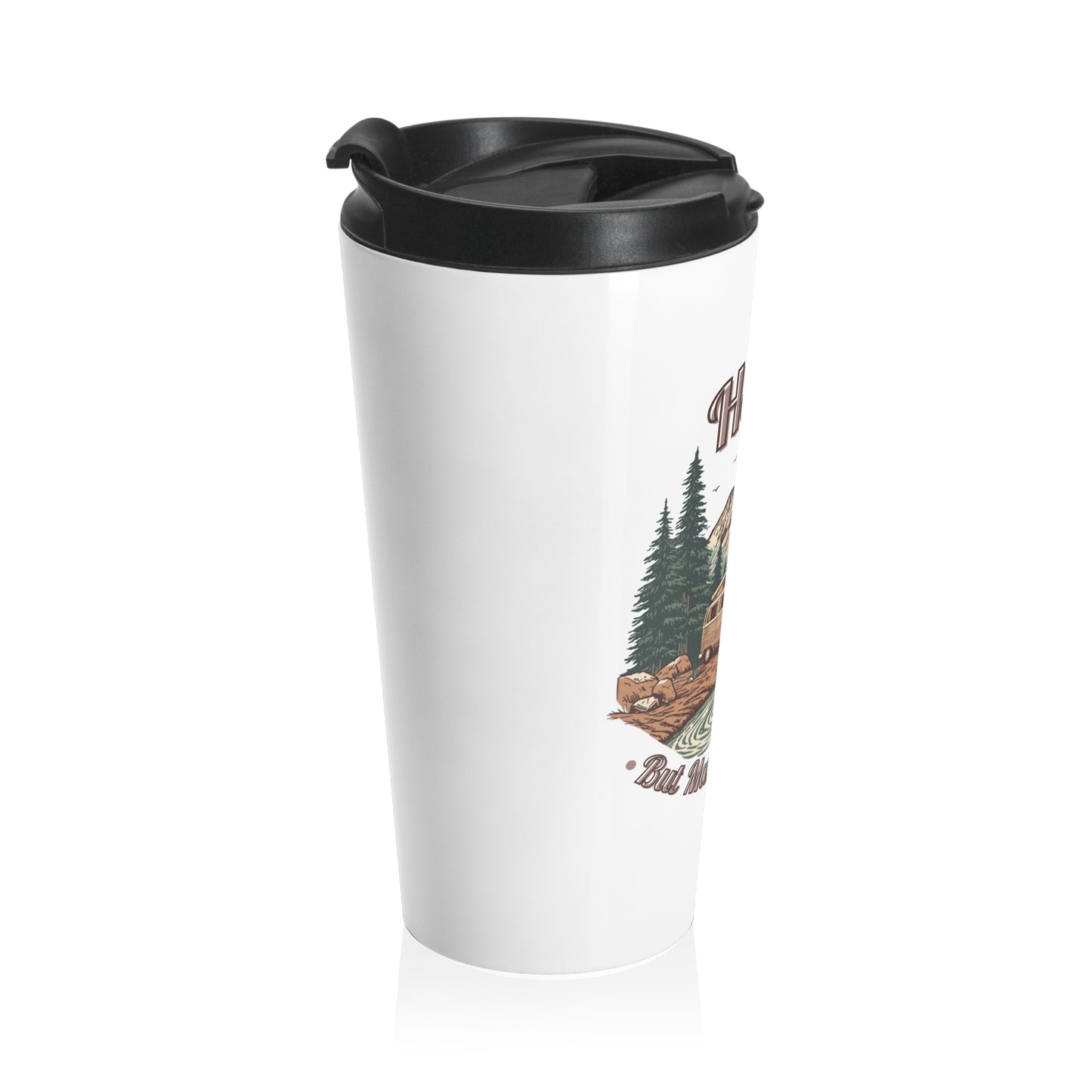 Travel Mug — 'Home But Make It Mobile' Campervan