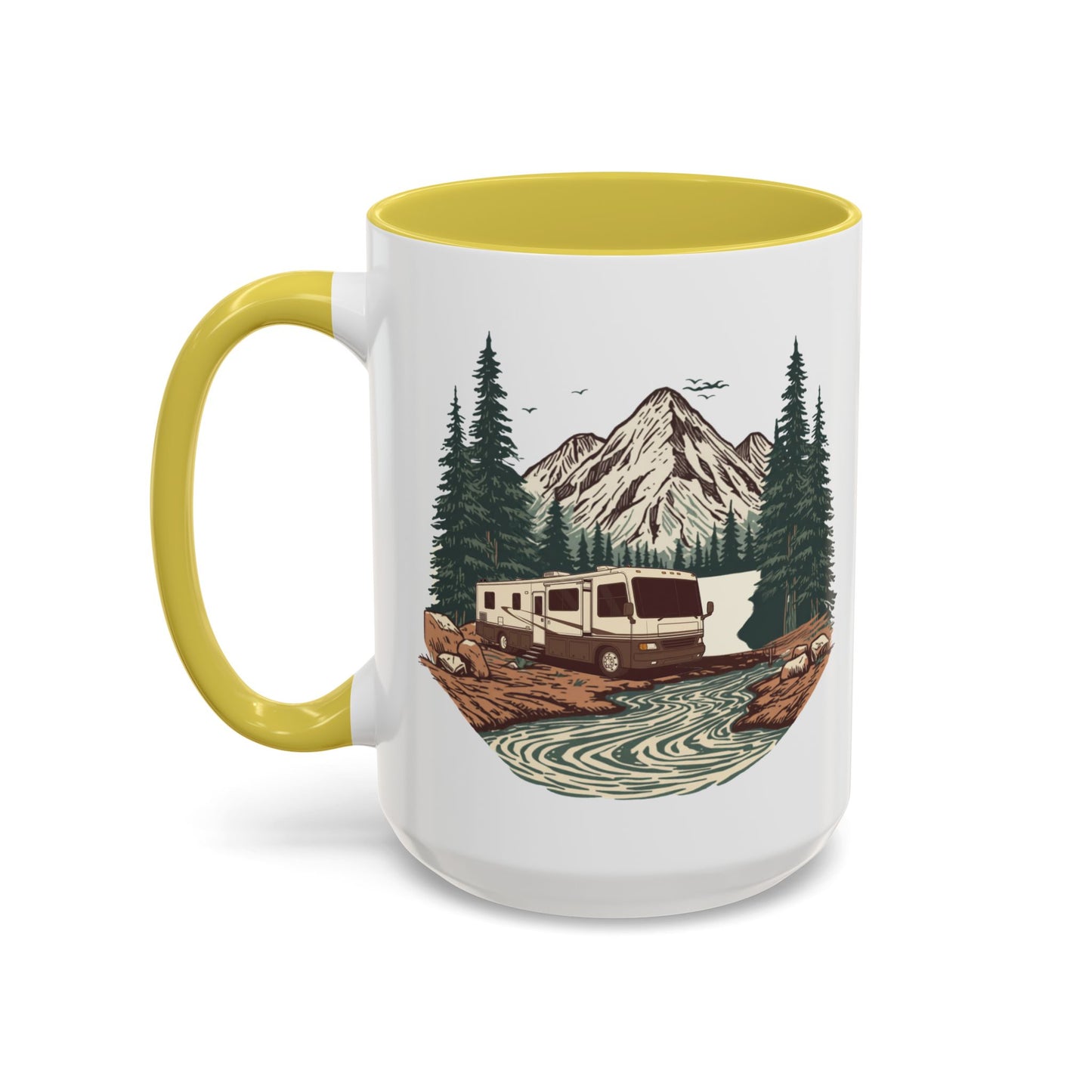 Home But Make It Mobile — Modern Class A Motorhome Ceramic Mug