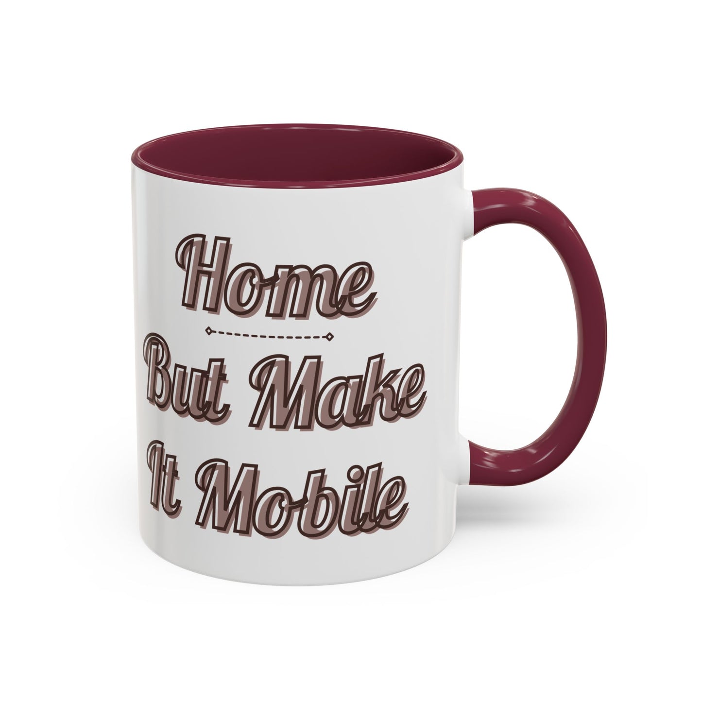 Home But Make It Mobile — Vintage Class A Motorhome Ceramic Mug