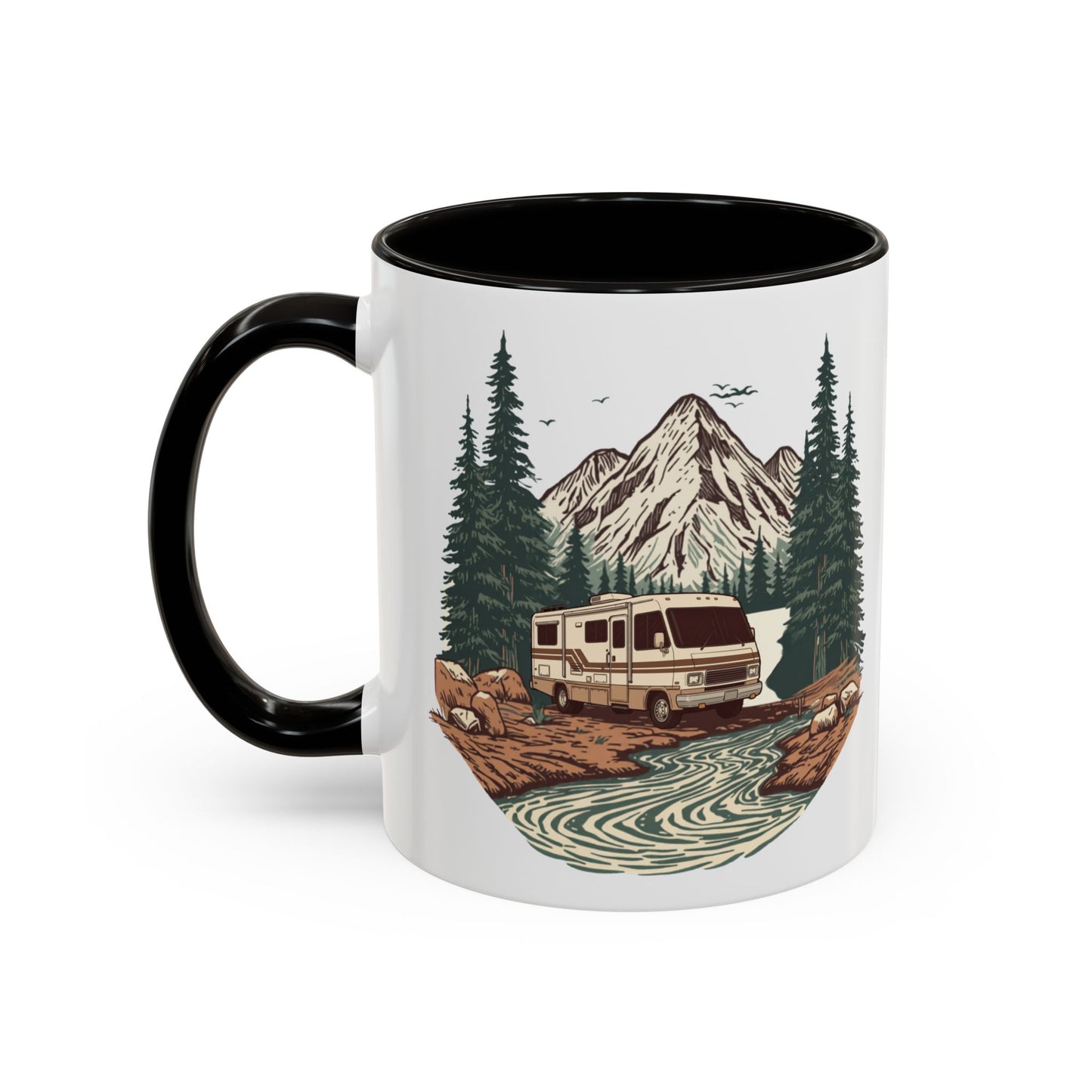 Home But Make It Mobile — Vintage Class A Motorhome Ceramic Mug