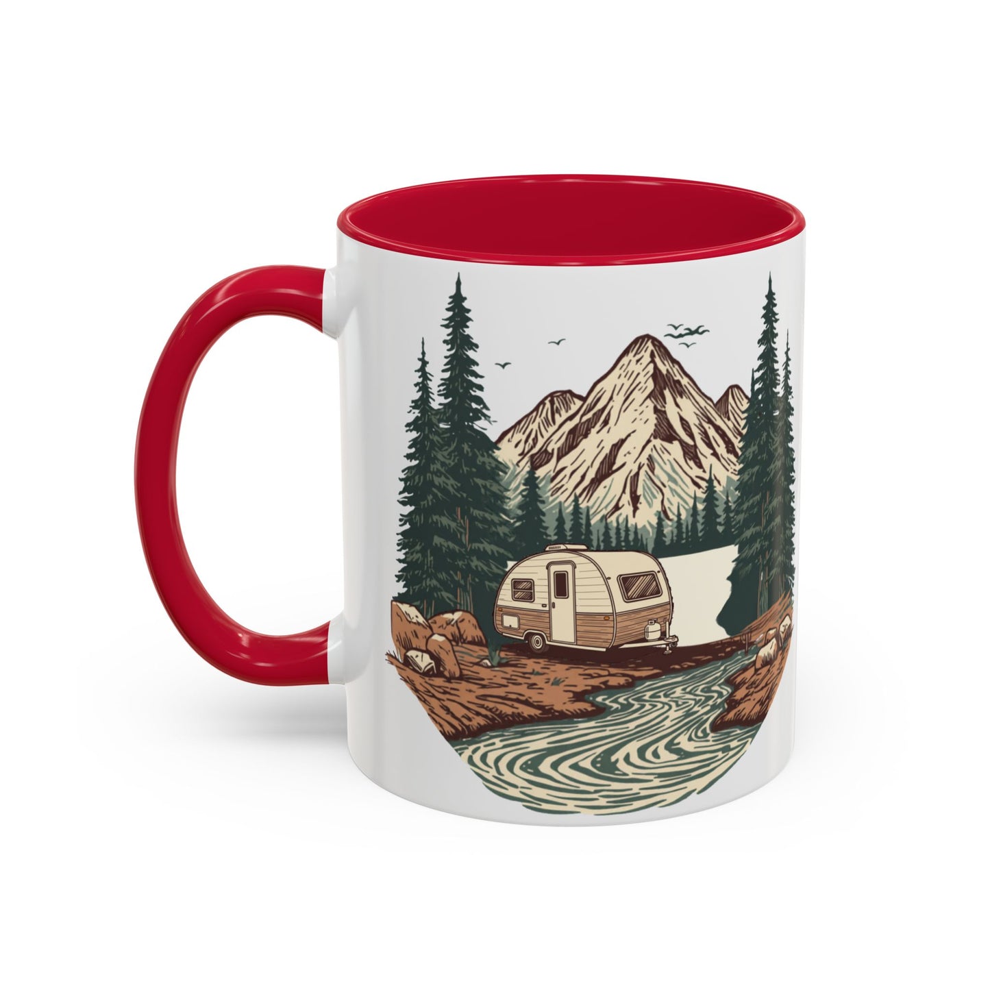 Home But Make It Mobile — Teardrop Camper Ceramic Mug
