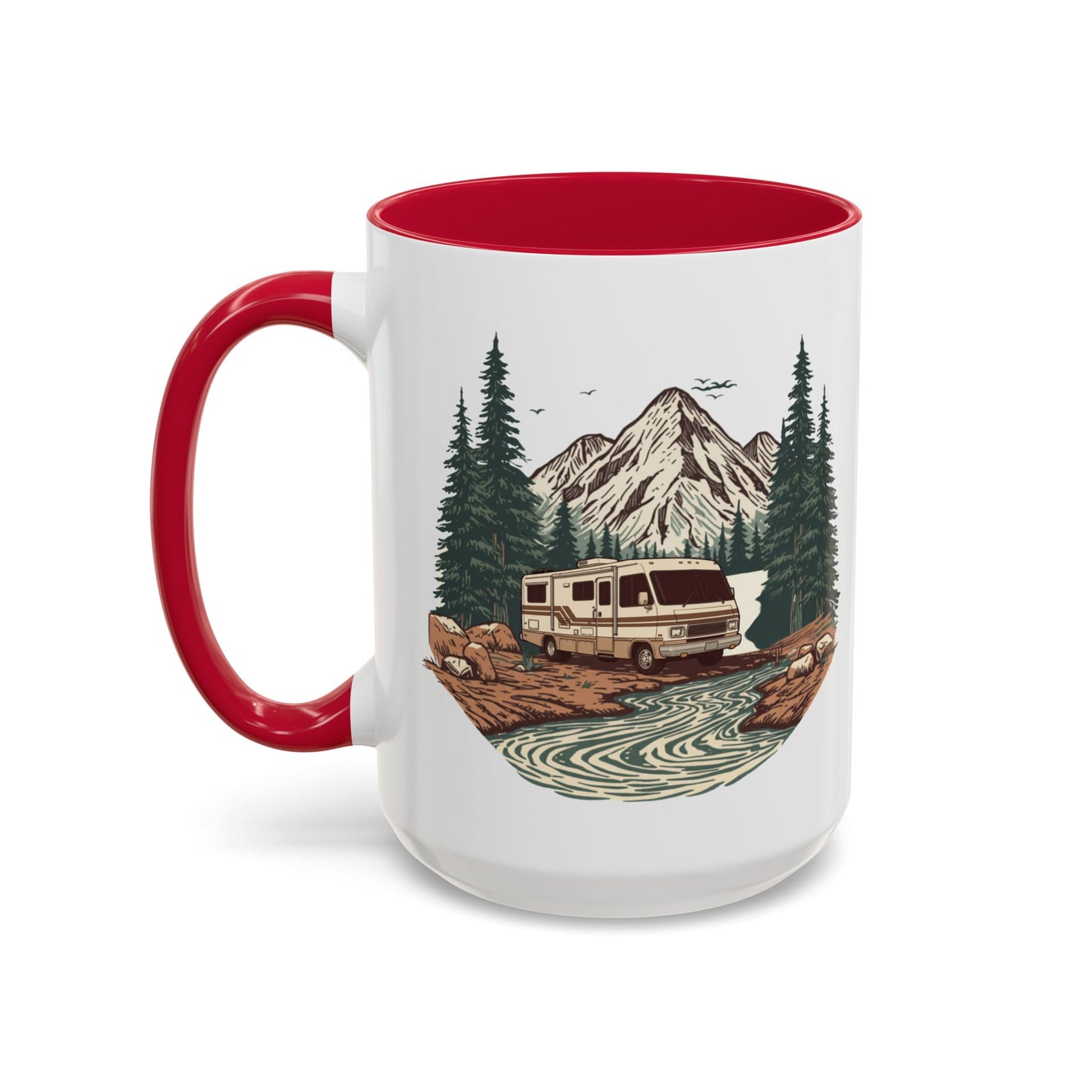 Home But Make It Mobile — Vintage Class A Motorhome Ceramic Mug