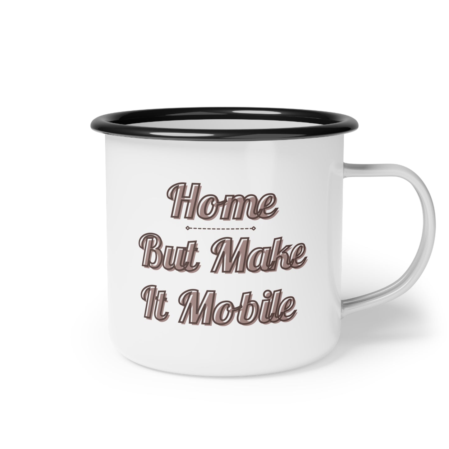 Home But Make It Mobile — Airstream Enamel Camp Mug