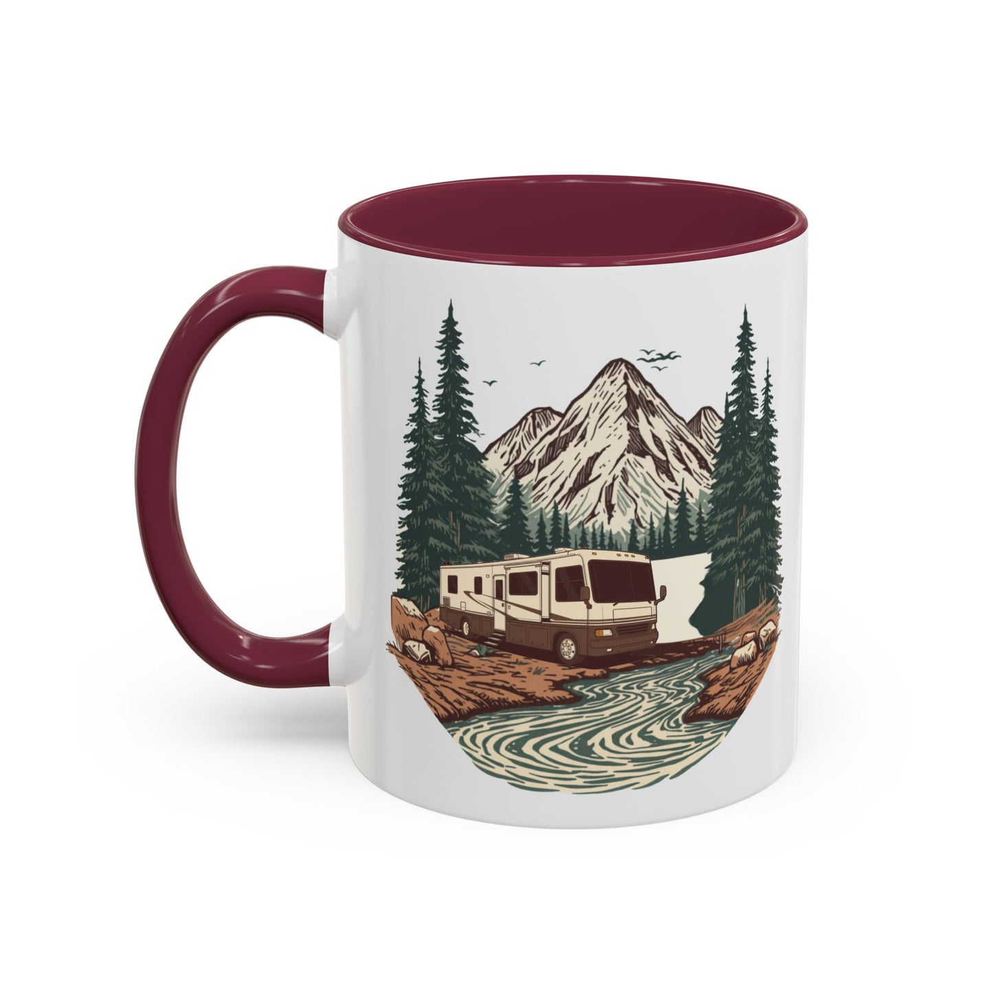 Home But Make It Mobile — Modern Class A Motorhome Ceramic Mug
