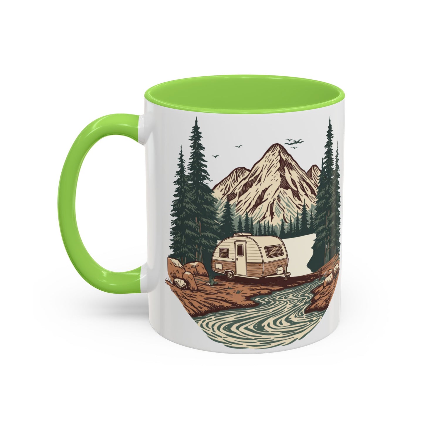 Home But Make It Mobile — Teardrop Camper Ceramic Mug