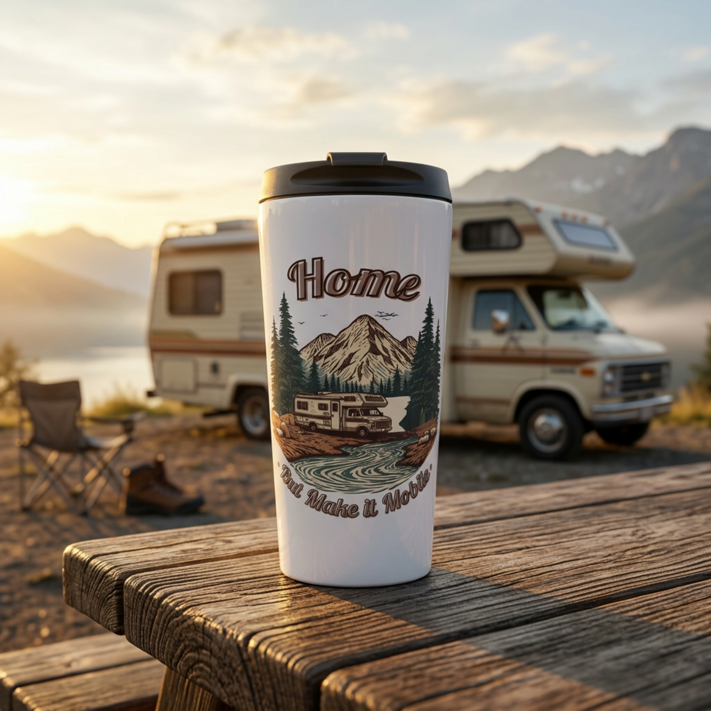 Stainless Steel Travel Mug / Class C Motorhome