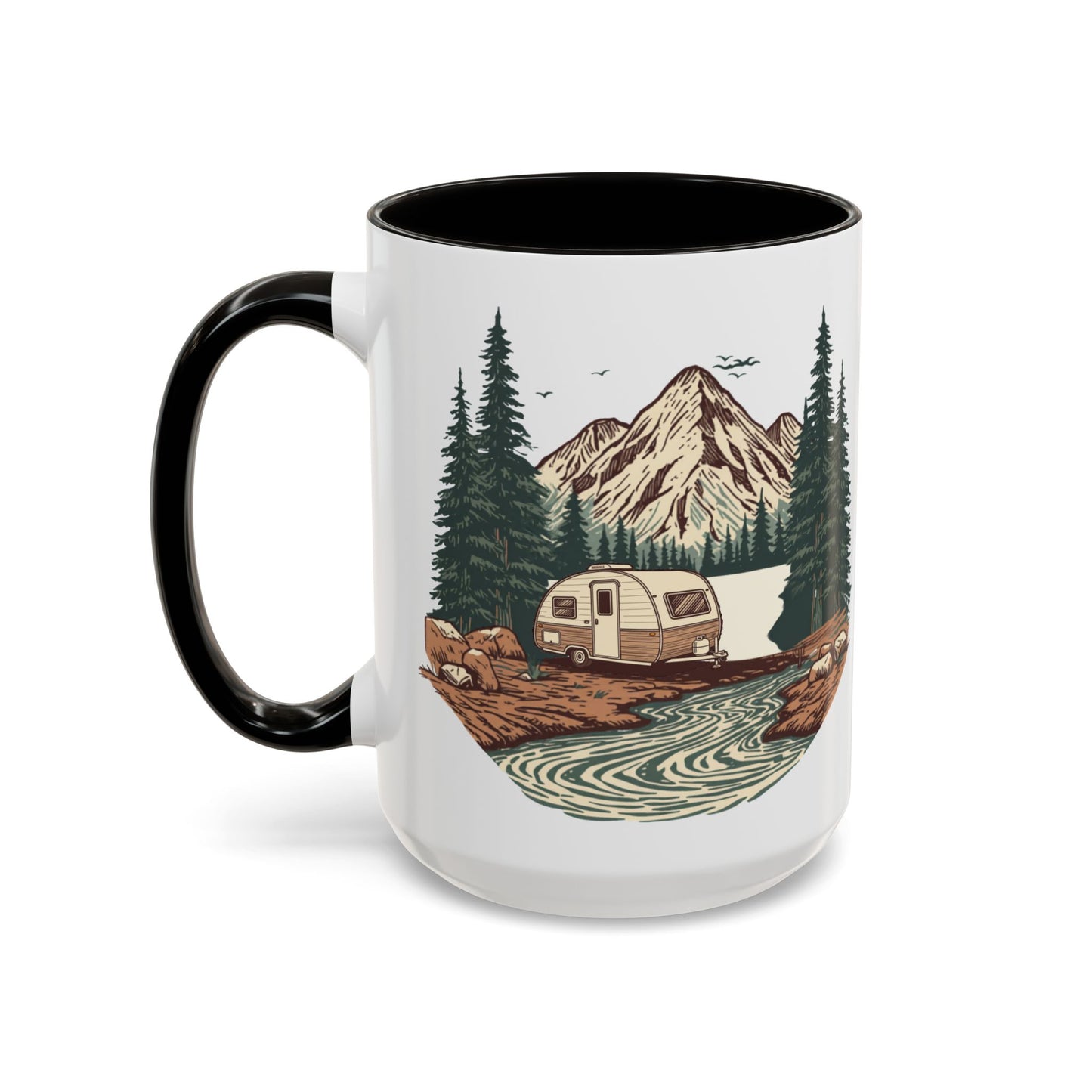 Home But Make It Mobile — Teardrop Camper Ceramic Mug