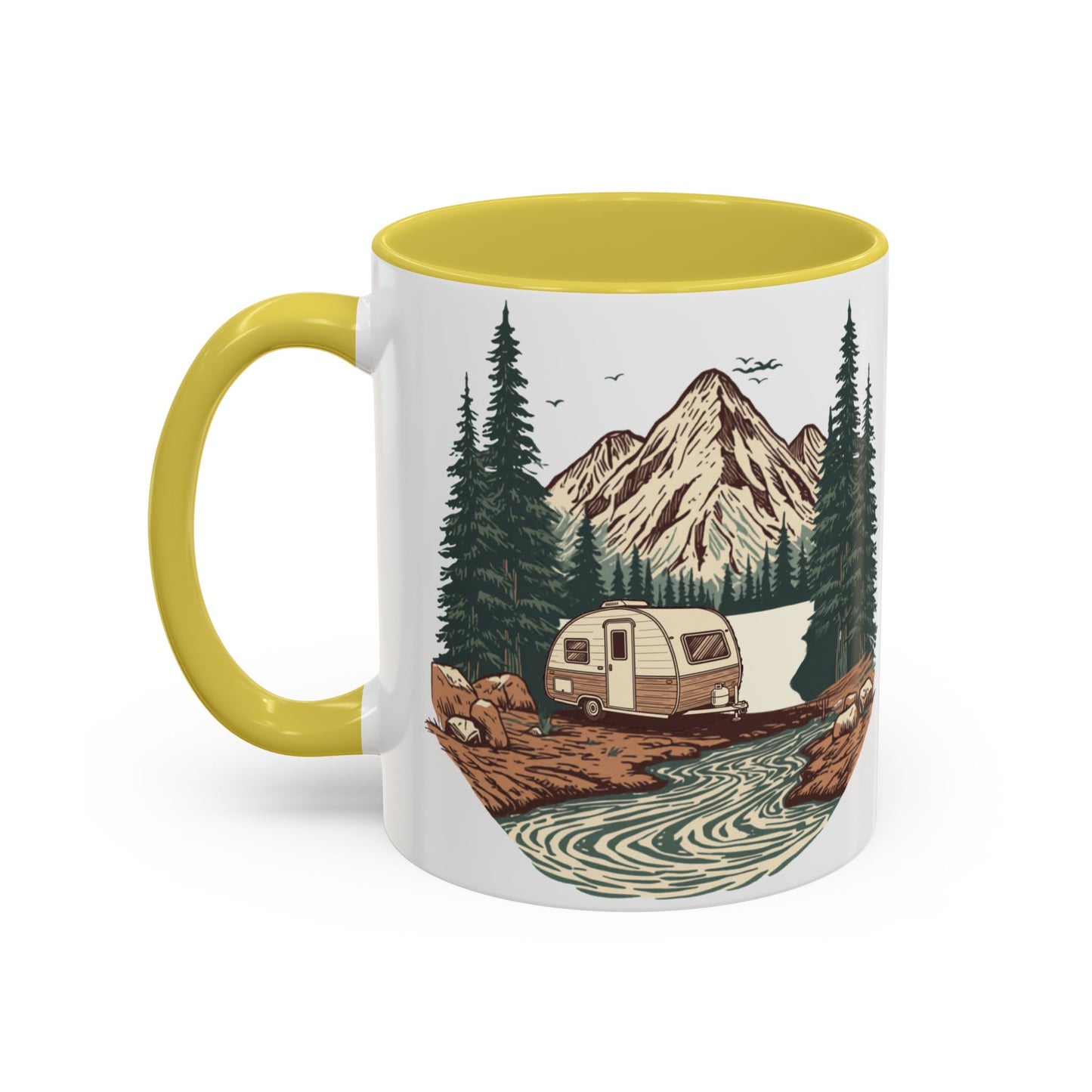 Home But Make It Mobile — Teardrop Camper Ceramic Mug