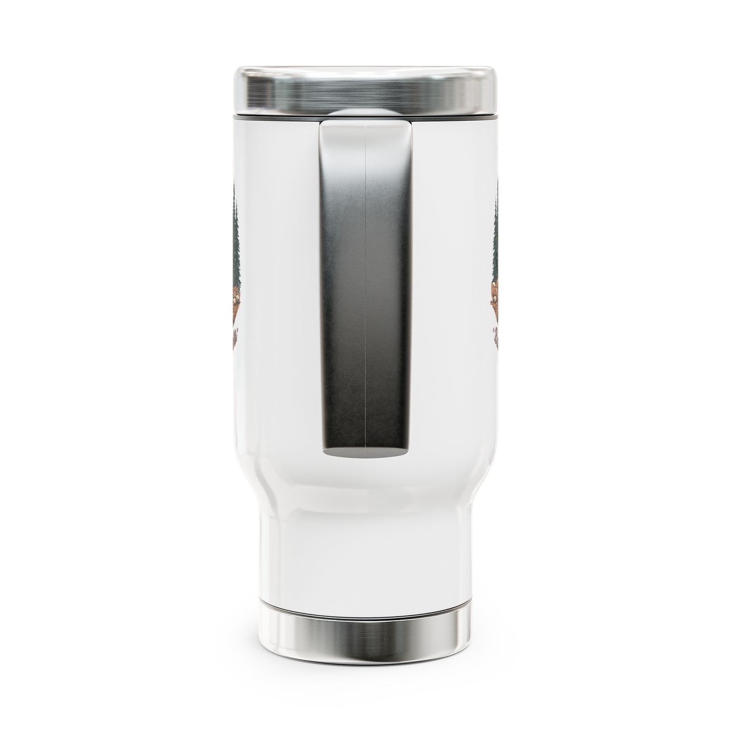 Home But Make It Mobile — Class C Motorhome Travel Mug with Handle | 14oz