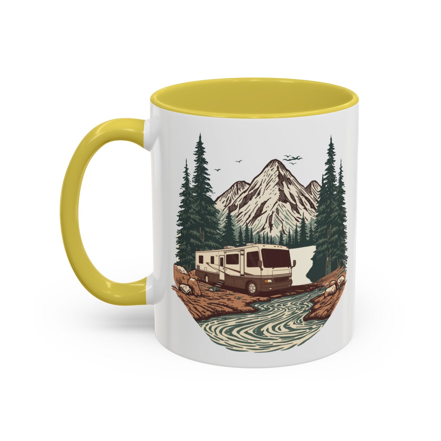 Home But Make It Mobile — Modern Class A Motorhome Ceramic Mug