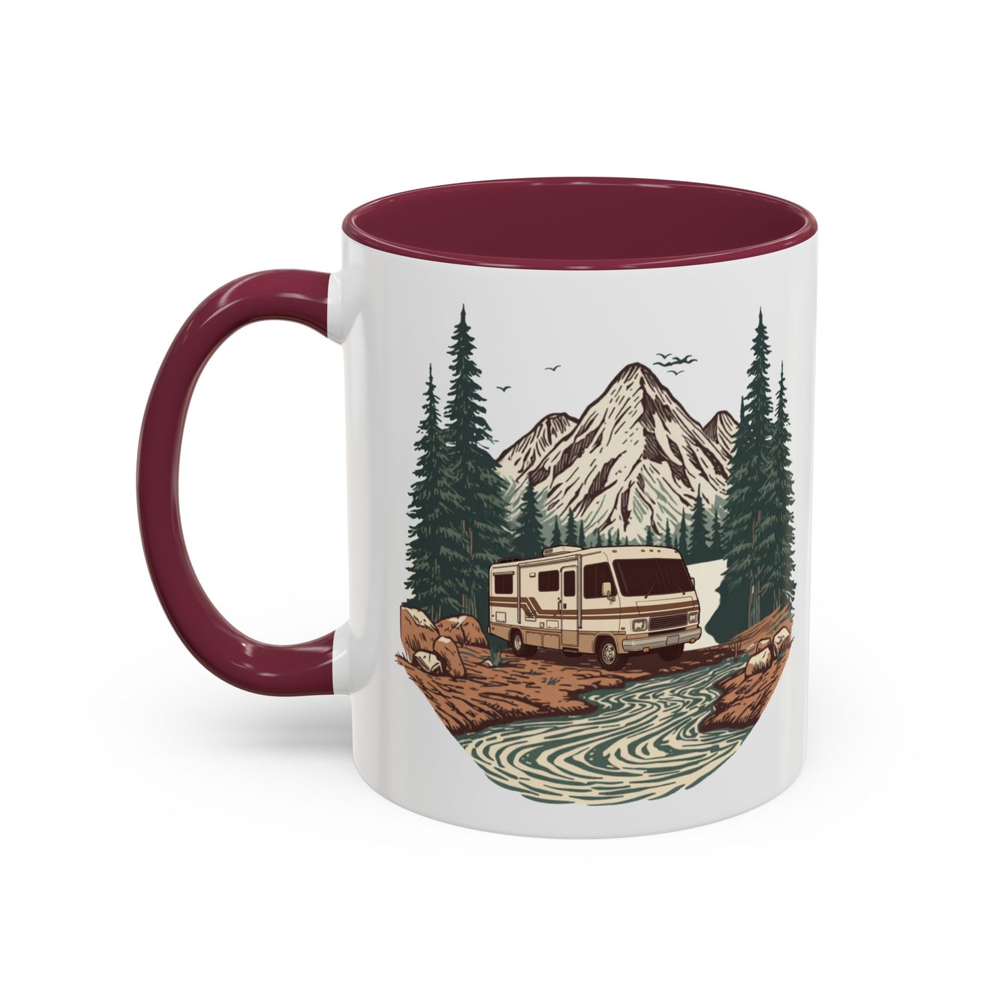 Home But Make It Mobile — Vintage Class A Motorhome Ceramic Mug