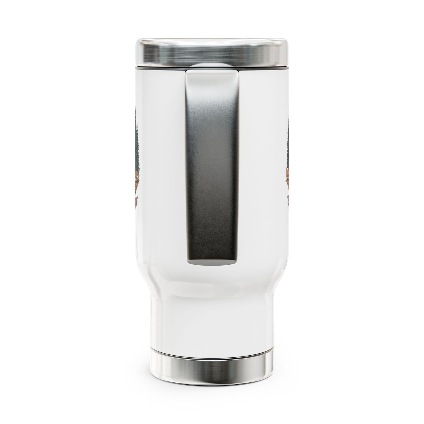 Home But Make It Mobile — Vintage Class A Motorhome Travel Mug with Handle | 14oz