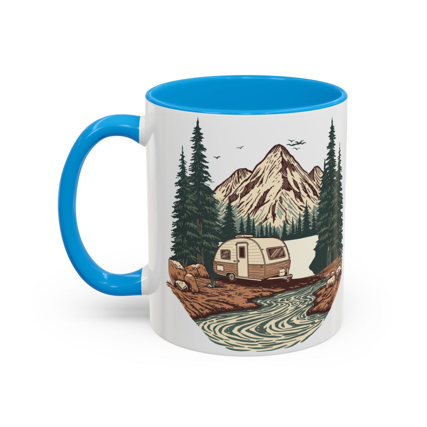 Home But Make It Mobile — Teardrop Camper Ceramic Mug