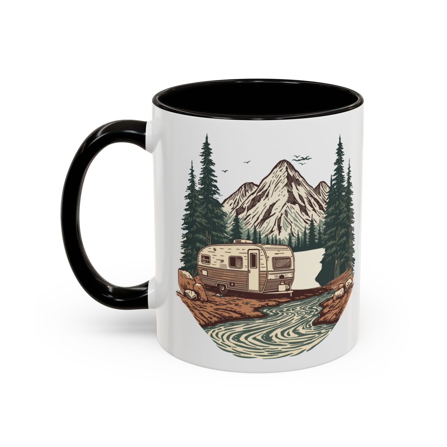 Home But Make It Mobile — Travel Trailer Ceramic Mug