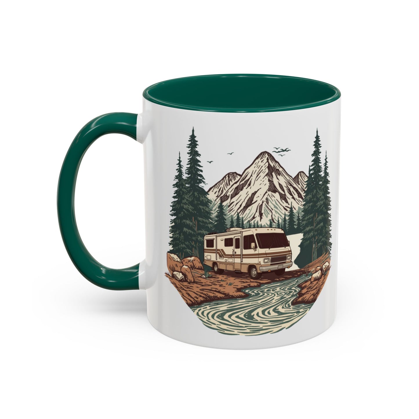 Home But Make It Mobile — Vintage Class A Motorhome Ceramic Mug