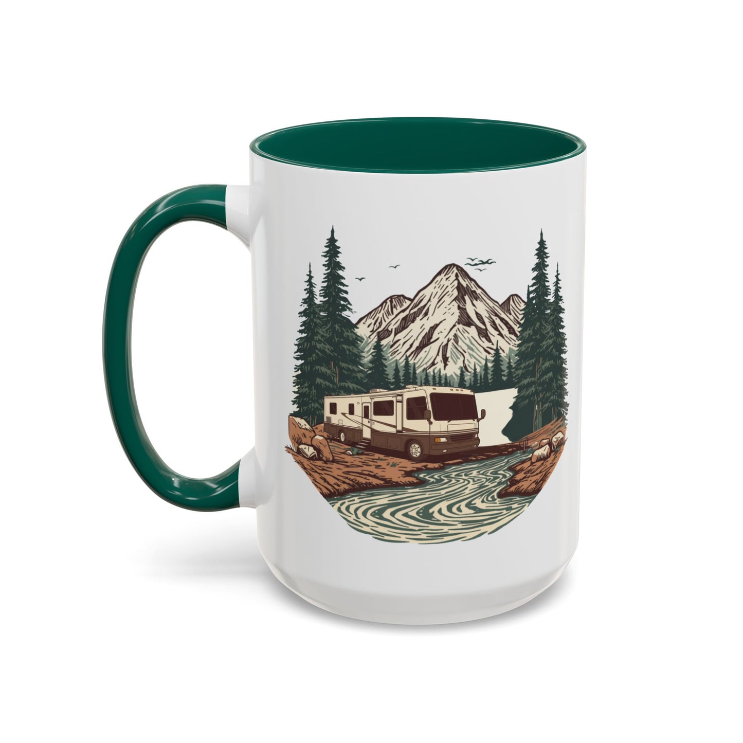 Home But Make It Mobile — Modern Class A Motorhome Ceramic Mug