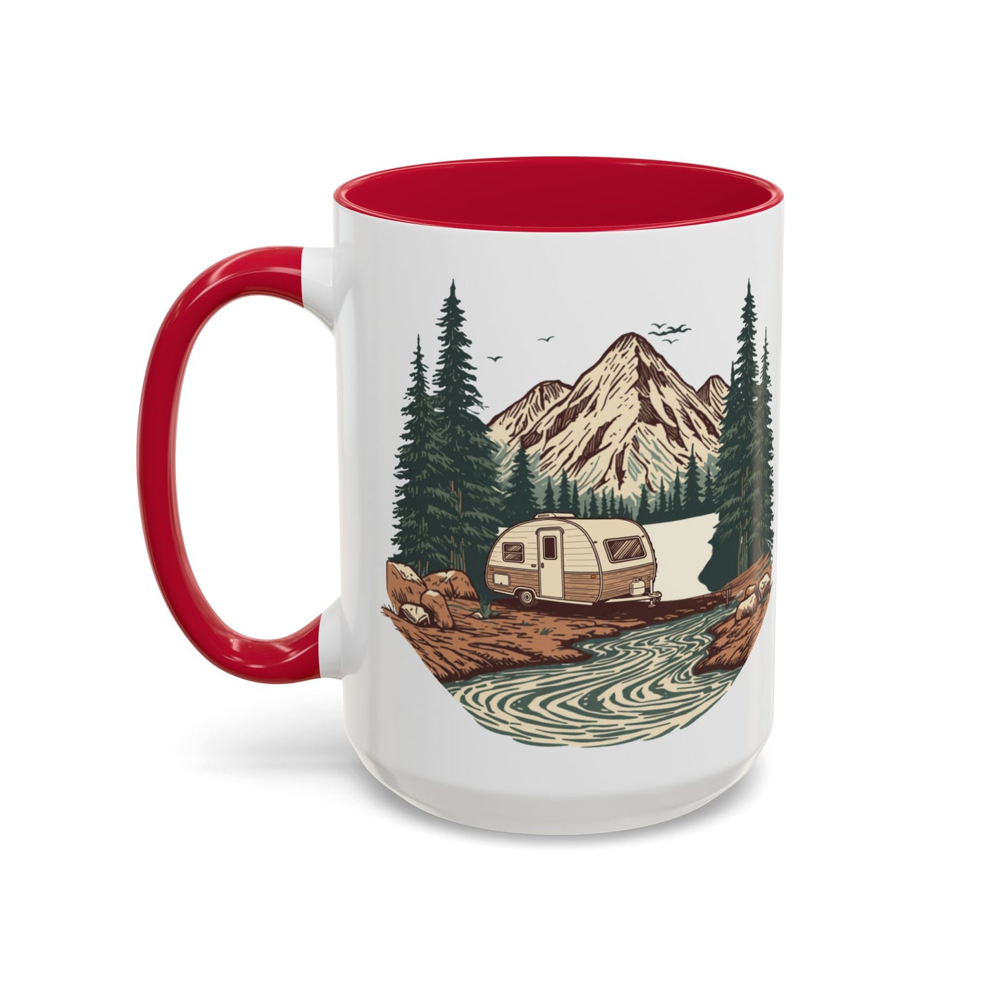 Home But Make It Mobile — Teardrop Camper Ceramic Mug